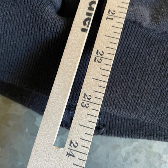 Vintage Mammoth Hoodie Sweatshirt Large Black Mountain Ski Snow Snowboard 90s - Picture 10 of 10